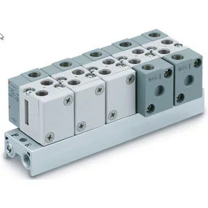 VV5FA*- Base Mounted Manifold- Common Exhaust - VV5FA*, Base Mounted Manifold, Common Exhaust