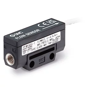 PFMV5- Low Air Flow Analog Sensor- Remote- IP40- -3 to 3 Lpm - PFMV5, Low Air Flow Analog Sensor, Remote, IP40, -3 to 3 Lpm