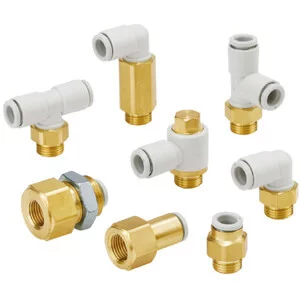 KQ2- One-touch Fitting- Metric Size Tube- G Connection Thread - KQ2, One-touch Fitting, Metric Size Tube, G Connection Thread