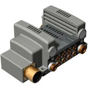 VV5QC21-M- 2000 Series- Base Mounted Mfld- Plug-in- Multi-Connector Box - VV5QC21-M, 2000 Series, Base Mounted Mfld, Plug-in, Multi-Connector Box VV5QC21-M- 2000 Series- Base Mounted Mfld- Plug-in- Multi-Connector Box - VV5QC21-M, 2000 Series, Base Mounted Mfld, Plug-in, Multi-Connector Box