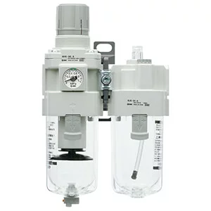 AC20A-B to AC60A-B- Filter Regulator and Lubricator - AC20A-B to AC60A-B, Filter Regulator and Lubricator