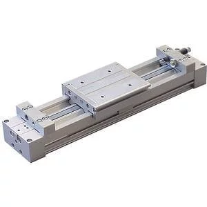 Rodless Cylinder- 25A-MY1M-A- Mechanically Jointed with Stroke Adjuster - Slide Bearing - Rodless Cylinder, 25A-MY1M-A, Mechanically Jointed with Stroke Adjuster - Slide Bearing Rodless Cylinder- 25A-MY1M-A- Mechanically Jointed with Stroke Adjuster - Slide Bearing - Rodless Cylinder, 25A-MY1M-A, Mechanically Jointed with Stroke Adjuster - Slide Bearing