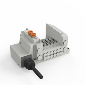 SS5Y3-12- 3000 Series Manifold- Lead Wire (IP67) - SS5Y3-12, 3000 Series Manifold, Lead Wire (IP67)