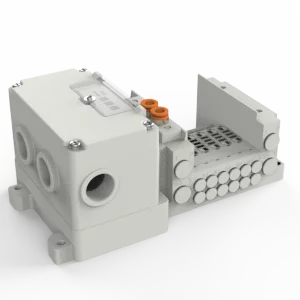 SS5Y3-12S4- 3000 Series Manifold for Series EX126 Integrated (Output) Serial Transmission System (IP67) - SS5Y3-12S4, 3000 Series Manifold for Series EX126 Integrated (Output) Serial Transmission System (IP67)