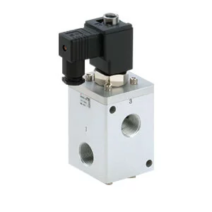 VCH410- 5.0 MPa Pilot Operated 3 Port Solenoid Valve for Air - VCH410, 5.0 MPa Pilot Operated 3 Port Solenoid Valve for Air