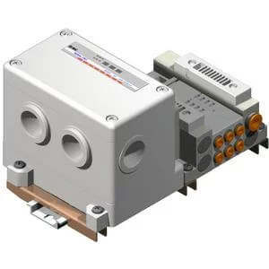 SS5V2-W10S4- 2000 Series- Tie Rod Base Manifold (for EX126) - SS5V2-W10S4, 2000 Series, Tie Rod Base Manifold (for EX126)