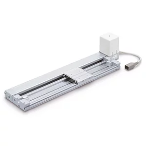 LEMC Electric Actuator- Low Profile Slider Type- Cam Follower Guide Type- Step Motor (Servo/24 VDC) - LEMC Electric Actuator, Low Profile Slider Type, Cam Follower Guide Type, Step Motor (Servo/24 VDC)