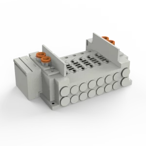 SS5Y7-12S3- 7000 Series Manifold for Series EX120 Integrated (Output) Serial Transmission System (IP20) - SS5Y7-12S3, 7000 Series Manifold for Series EX120 Integrated (Output) Serial Transmission System (IP20)