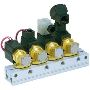 VX3*- Direct Operated 3 Port Solenoid Valve for Manifold - VX3*, Direct Operated 3 Port Solenoid Valve for Manifold
