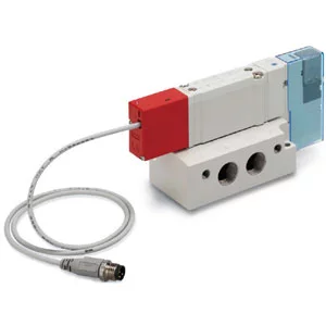 SY5100-X30- 5 port Solenoid Valve with Spool Detection - SY5100-X30, 5 port Solenoid Valve with Spool Detection