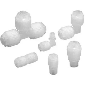 LQ1- High Purity Fluoropolymer Fitting- Threaded Connection - LQ1, High Purity Fluoropolymer Fitting, Threaded Connection