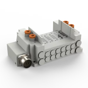 SS5Y5-12M- 5000 Series Manifold- Circular Connector (IP67) - SS5Y5-12M, 5000 Series Manifold, Circular Connector (IP67)