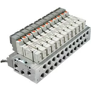 10-SS5Y3/5/7-60- Body Ported Cassette Manifold- Clean Series - 10-SS5Y3/5/7-60, Body Ported Cassette Manifold, Clean Series