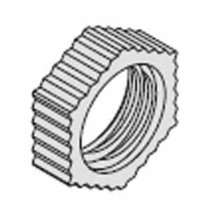 LQNP- High Purity Fluoropolymer Fitting- Panel Mounting Nut - LQNP, High Purity Fluoropolymer Fitting, Panel Mounting Nut