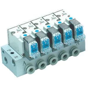 10-SS3YJ5-40- Type 40 Manifold (for SYJ500 Base Mounted Valves)- Clean Series - 10-SS3YJ5-40, Type 40 Manifold (for SYJ500 Base Mounted Valves), Clean Series