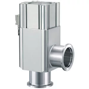 XLAV- Aluminum High Vacuum Angle Valves- Air Operated w/Solenoid Valve - XLAV, Aluminum High Vacuum Angle Valves, Air Operated w/Solenoid Valve