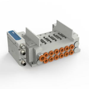 SS5Y7-10/11S- 7000 Series Manifold- Side/Bottom Ported for EX260 Integrated-type for Output Serial Transmission System - SS5Y7-10/11S, 7000 Series Manifold, Side/Bottom Ported for EX260 Integrated-type for Output Serial Transmission System