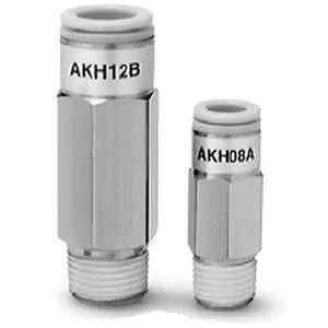 AKH- Check Valve with One-touch Fitting- Male Connector - AKH, Check Valve with One-touch Fitting, Male Connector