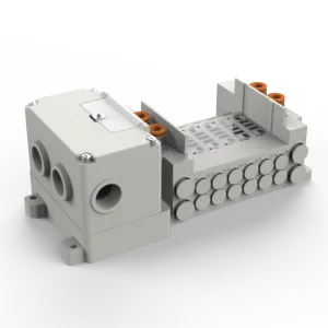 SS5Y5-12S4- 5000 Series Manifold for Series EX126 Integrated (Output) Serial Transmission System (IP67) - SS5Y5-12S4, 5000 Series Manifold for Series EX126 Integrated (Output) Serial Transmission System (IP67)