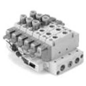 SS5Y9-23SA- 9000 Series- Body Ported Manifold- Serial Transmission System- Stacking Type - SS5Y9-23SA, 9000 Series, Body Ported Manifold, Serial Transmission System, Stacking Type