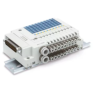 SS5J1- Plug-in Connector Manifold- D-Sub Connector/Flat Ribbon Cable - SS5J1, Plug-in Connector Manifold, D-Sub Connector/Flat Ribbon Cable