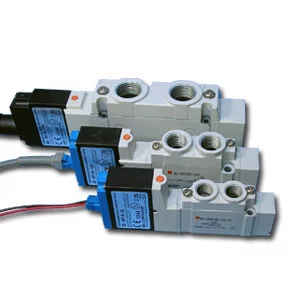 52-SY7*20- 5 Port Solenoid Valve ATEX Type- Base Mounted - 52-SY7*20, 5 Port Solenoid Valve ATEX Type, Base Mounted