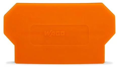 285-327 - Separator plate; 2 mm thick; oversized; orange