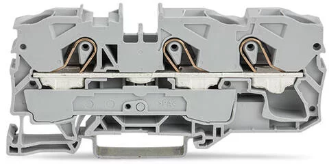 2010-1303 - TOPJOB®S feedthrough terminal block; rail mount; 3-conductor; 10 mm wide; red