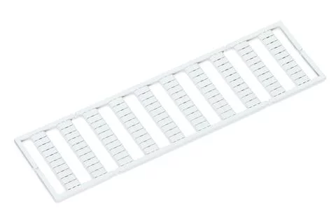 793-5665 - WMB marking card; as card; MARKED; 1 ... 9 (10x); stretchable 5 - 5.2 mm; Vertical marking; snap-on type; white