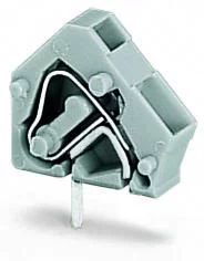 236-713 - Stackable PCB terminal block; 2.5 mm²; Pin spacing 5/5.08 mm; 1-pole; CAGE CLAMP®; commoning option; 2,50 mm²; light gray