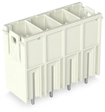 832-3604 - THT male header; 1.2 x 1.2 mm solder pin; straight (90° to PCB); Pin spacing 10.16 mm; 4-pole