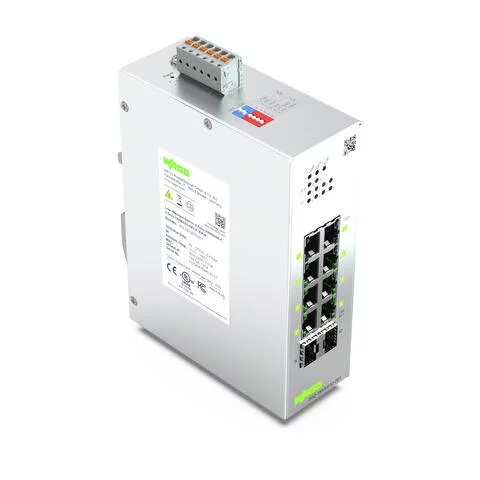 852-1813/010-001 - Lean Managed Switch; 8 Ports 1000Base-T; 2-Slot 1000BASE-SX/LX; 8 * Power over Ethernet