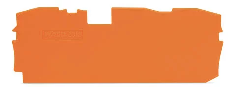 2010-1392 - TOPJOB®S end/intermediate plate; for 2010-13xx series terminal blocks; 1.0 mm wide; orange