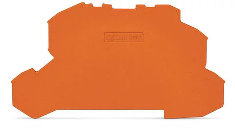2002-2692 - TOPJOB®S end/intermediate plate; for 2002-26xx series terminal blocks; 0.8 mm wide; orange