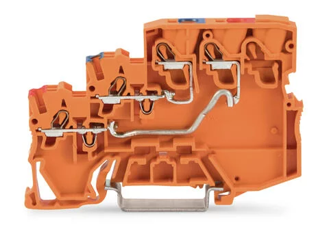 2000-5352 - TOPJOB®S sensor supply terminal block; 2-pole; rail mount; 3-conductor; 7 mm wide; orange 2000-5352 - TOPJOB®S sensor supply terminal block; 2-pole; rail mount; 3-conductor; 7 mm wide; orange