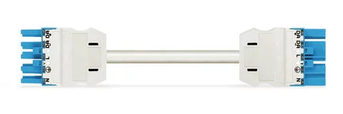 771-9385/067-802 - pre-assembled interconnecting cable; Cca; Socket/plug; 5-pole; Cod. I; H05Z1Z1-F 5G 2.5 mm²; 8 m; 2,50 mm²