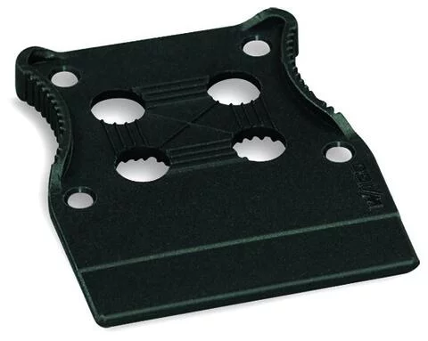713-128 - Strain relief plate; black