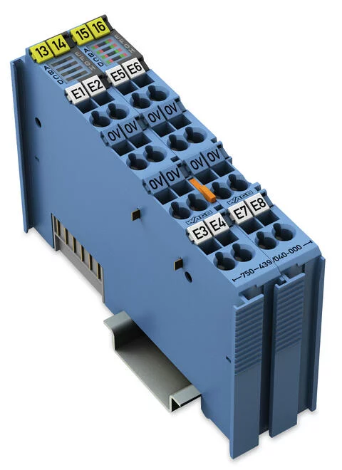 750-439/040-000 - 8-channel digital input; NAMUR; Intrinsically safe; Extreme