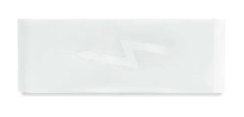 883-7088 - Protective warning marker; with high-voltage symbol; white 883-7088 - Protective warning marker; with high-voltage symbol; white