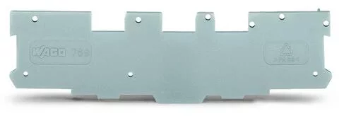 769-315 - End and intermediate plate; 1.1 mm thick; gray 769-315 - End and intermediate plate; 1.1 mm thick; gray