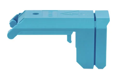 884-3584 - Cover; for stud terminal block; 35 mm²; blue