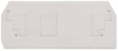 283-330 - End and intermediate plate; 2.5 mm thick; light gray