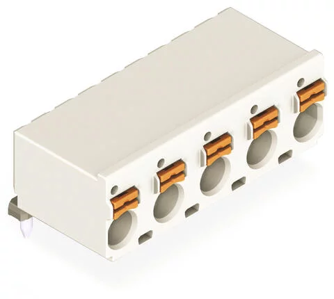 2092-3375 - 1-conductor THT female connector angled; push-button; Push-in CAGE CLAMP®; 2.5 mm²; Pin spacing 7.5 mm; 5-pole; 1.4 mm Ø solder pin; 2,50 mm²; light gray 2092-3375 - 1-conductor THT female connector angled; push-button; Push-in CAGE CLAMP®; 2.5 mm²; Pin spacing 7.5 mm; 5-pole; 1.4 mm Ø solder pin; 2,50 mm²; light gray