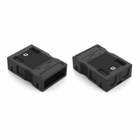 770-503/023-000 - Strain relief housing; 3-pole; for 2 cables; 4.5 … 8.0 mm; 55 mm; black 770-503/023-000 - Strain relief housing; 3-pole; for 2 cables; 4.5 … 8.0 mm; 55 mm; black