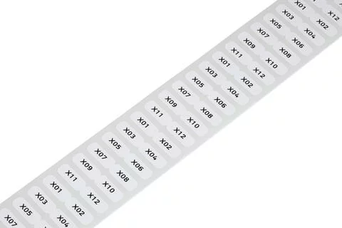 210-805 - Labels; for Smart Printer; permanent adhesive; 6 x 15 mm; white