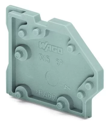 745-338 - Spacer; for extending the pin spacing; 2.5 mm thick; gray