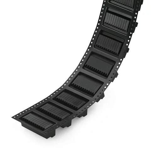 713-1437/105-000/997-409 - THR male header, 2-row; 0.8 x 0.8 mm solder pin; angled; 100% protected against mismating; in tape-and-reel packaging; Pin spacing 3.5 mm; 34-pole; black