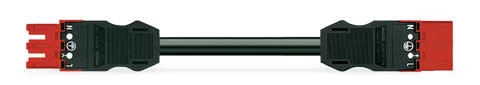 771-9373/066-801 - pre-assembled interconnecting cable; Cca; Socket/plug; 3-pole; Cod. P; H05Z1Z1-F 3G 1.5 mm²; 8 m; 1,50 mm²; red 771-9373/066-801 - pre-assembled interconnecting cable; Cca; Socket/plug; 3-pole; Cod. P; H05Z1Z1-F 3G 1.5 mm²; 8 m; 1,50 mm²; red