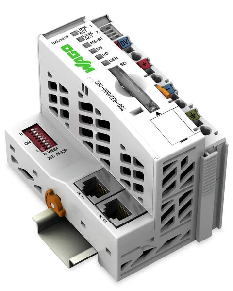 750-832/000-002 - Controller BACnet/IP; 4th generation; 2 x ETHERNET, SD Card Slot; ECO