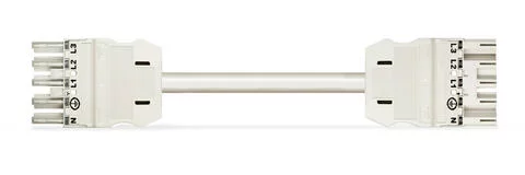 771-9395/067-102 - pre-assembled interconnecting cable; Cca; Socket/plug; 5-pole; Cod. A; H05Z1Z1-F 5G 2.5 mm²; 1 m; 2,50 mm² 771-9395/067-102 - pre-assembled interconnecting cable; Cca; Socket/plug; 5-pole; Cod. A; H05Z1Z1-F 5G 2.5 mm²; 1 m; 2,50 mm²